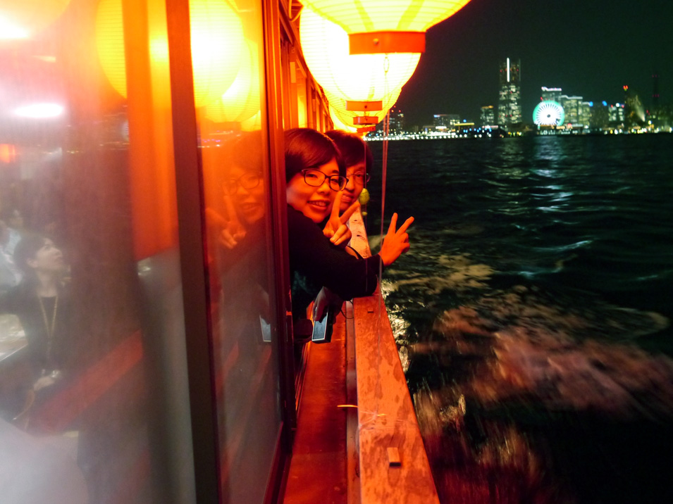 屋形船で行く横浜夜景ツアー＠2015