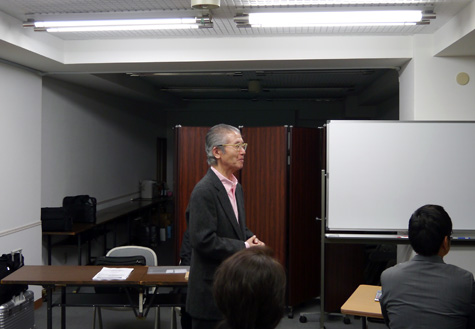 特別講演会＠東京問屋連盟会議室