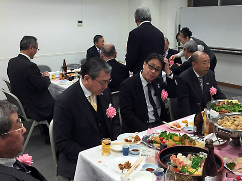 横山町馬喰町新道通り会　平成27年新年会