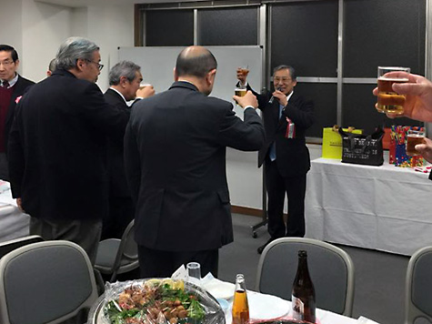 横山町馬喰町新道通り会　平成27年新年会