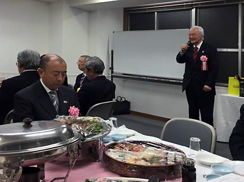 横山町馬喰町新道通り会　平成27年新年会