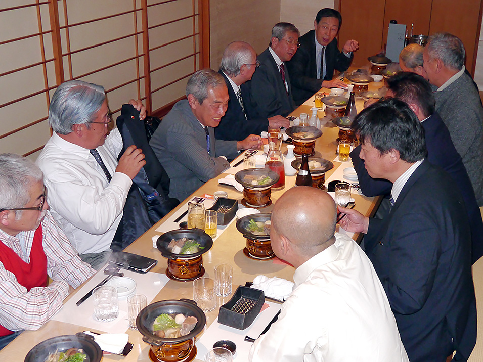 京問屋連盟 平成27年度役員年末懇談会