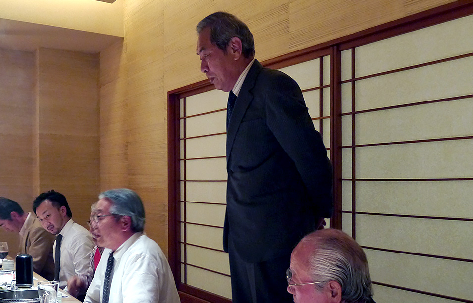 京問屋連盟 平成27年度役員年末懇談会
