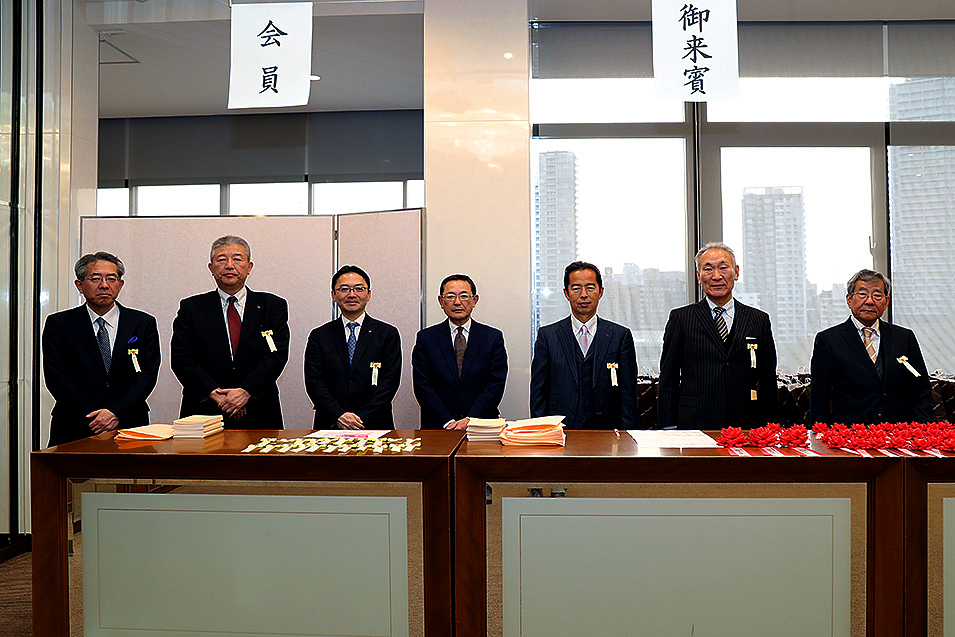 協同組合東京問屋連盟創立70周年記念式典を開催