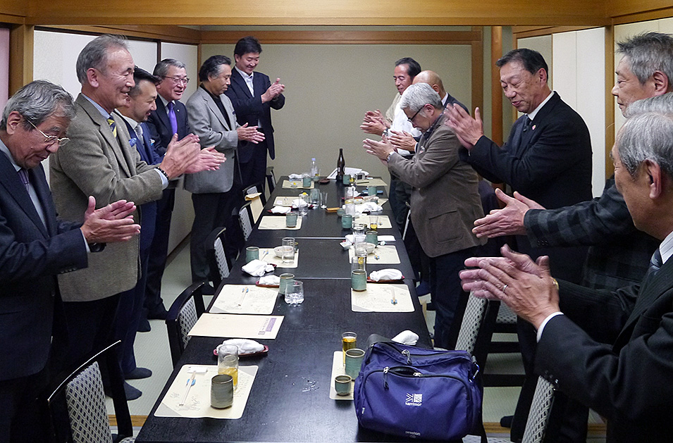東京問屋連盟　12月定例理事会（兼役員年末懇談会）